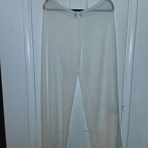 Jordan Taylor Off-White Wide Leg Pants